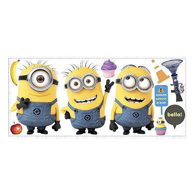 Despicable Me 2 Minions Peel and Stick Wall Decal