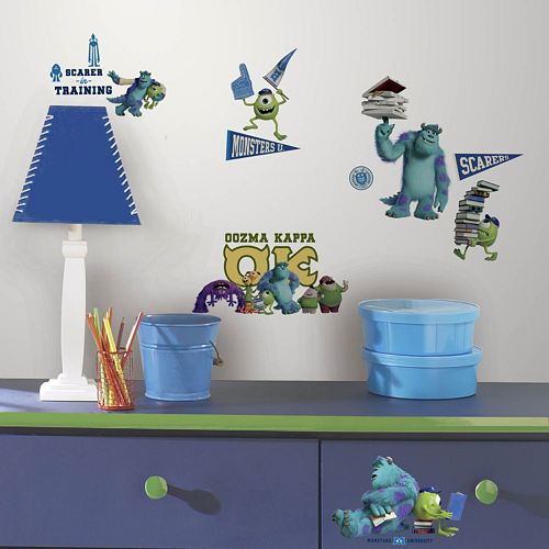 Monsters University Peel and Stick Wall Decals