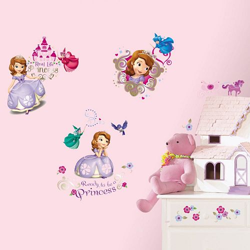 Disney Sofia the First Peel and Stick Wall Decals