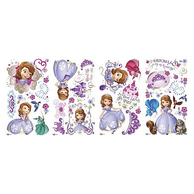 Disney Sofia the First Peel and Stick Wall Decals