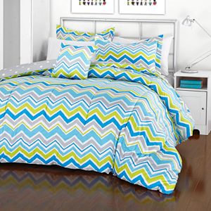 iTEEN Annmarie Chevron Reversible Comforter Set