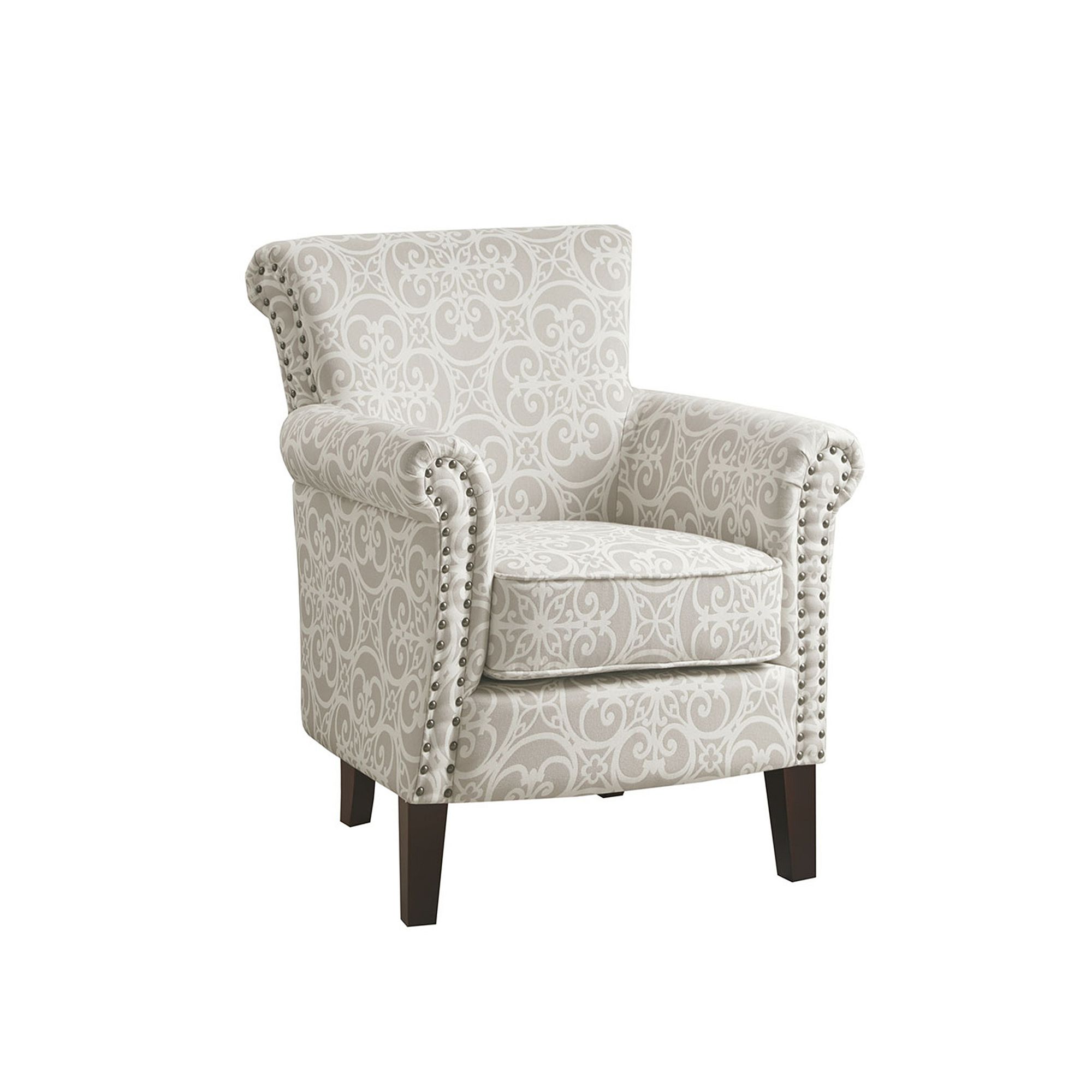Madison Park Brooke Accent Chair, Natural