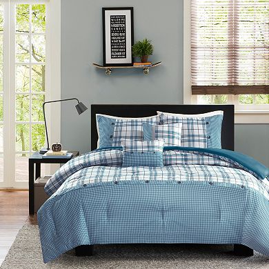 Intelligent Design Campbell Reversible Comforter Set