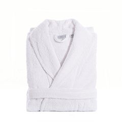 Petite Lands' End Cotton Terry Long Spa Bath Robe