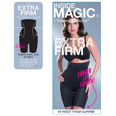 Naomi & Nicole® Ultra-Firm Control Shapewear Women's Inside Magic Hi Waist Thigh Slimmer 7929
