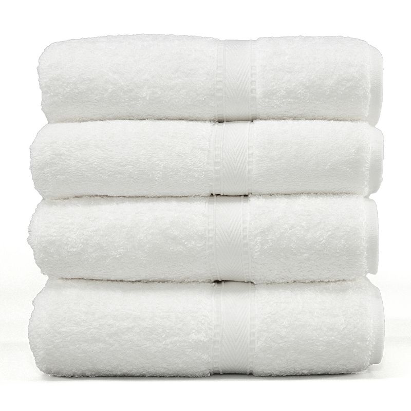 UPC 857723002046 product image for Linum Home Textiles Terry 4-pk. Bath Towels, White | upcitemdb.com