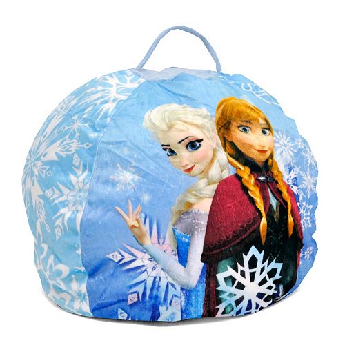 disney frozen talking bean bag