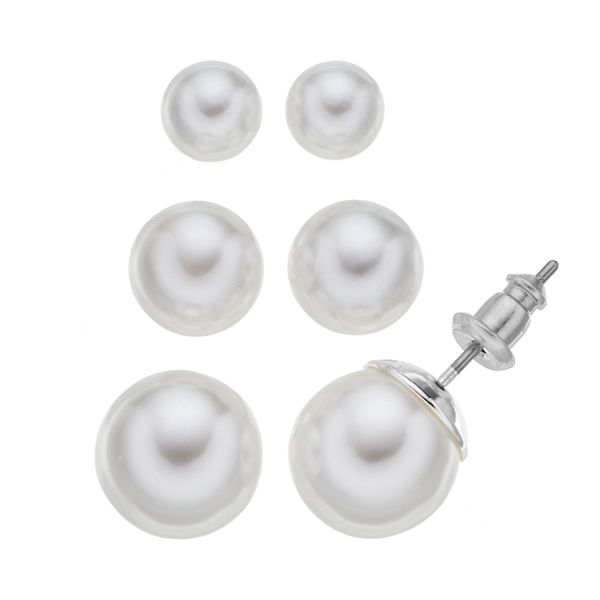 Napier Stud Earring Set