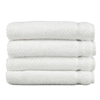 Linum Home Textiles Herringbone 4 pk Hand Towels
