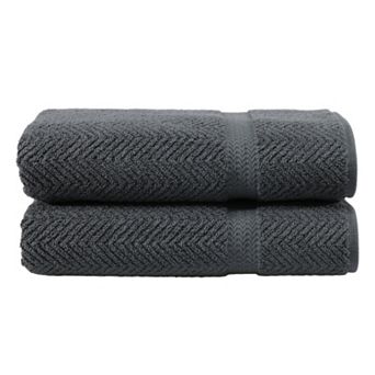 Linum Home Textiles Herringbone 2 pk Bath Towels