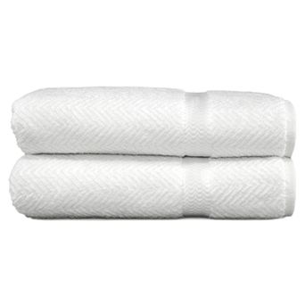 Linum Home Textiles Herringbone 2 pk Bath Towels