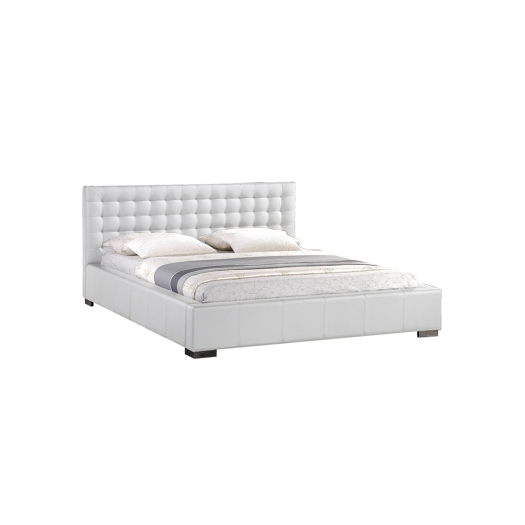 Baxton Studio Madison Bed - Queen, White