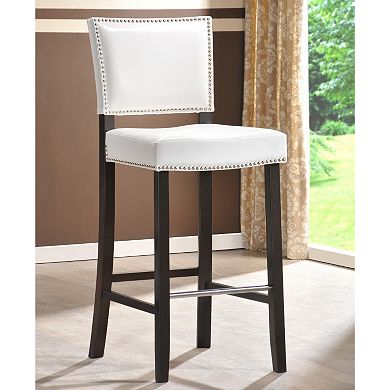 Baxton Studio 2-piece Aries Bar Stool Set