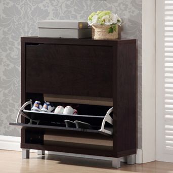 Baxton Studio Simms Shoe Cabinet