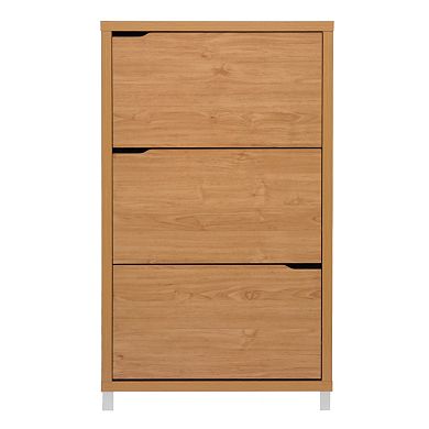 Baxton Studio Simms Modern Shoe Cabinet