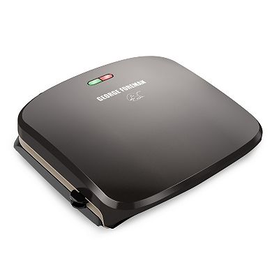 George Foreman 4-Serving Removable Ceramic Plate Grill