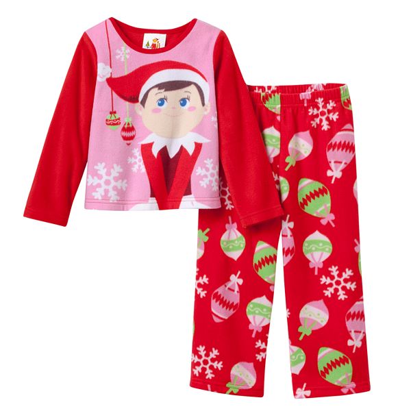 The Elf on the Shelf® Snowflake Fleece Pajama Set - Girls