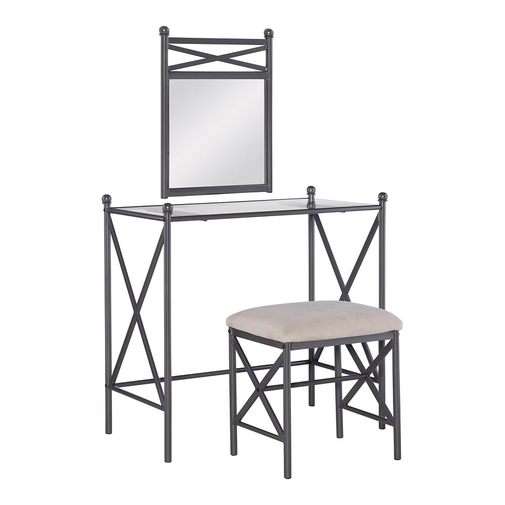 Linon Mission Hills Vanity Set Linon Mission Hills Vanity Set