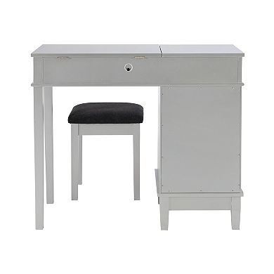 Linon Lattice 2-piece Vanity Set