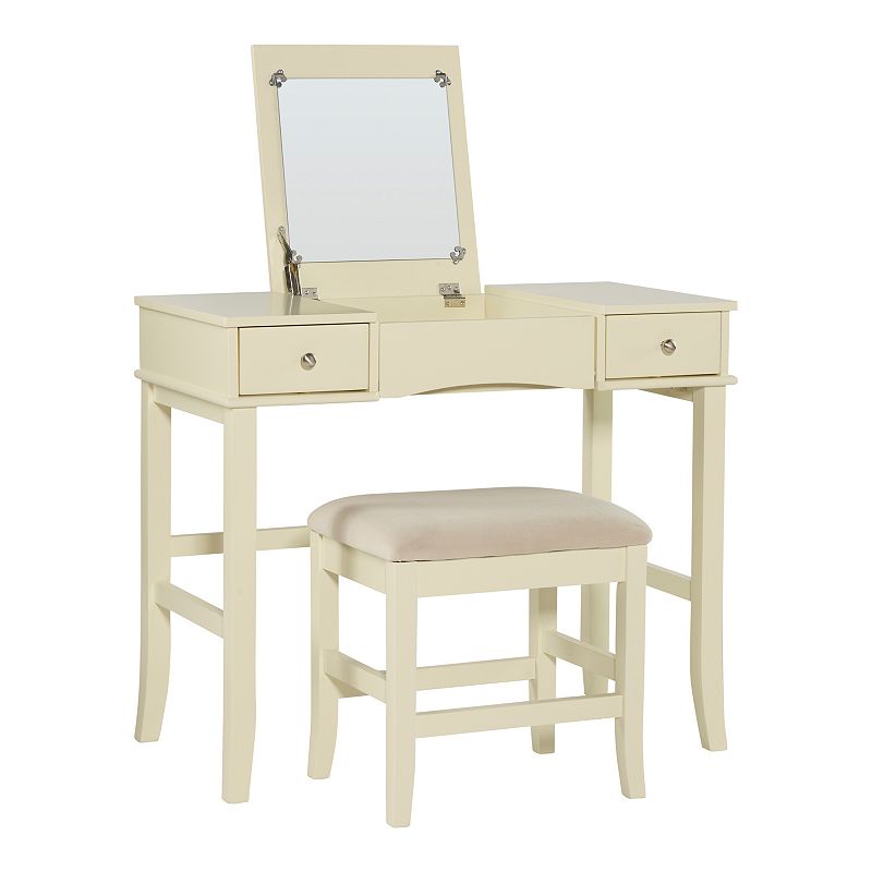 Linon Jackson 2-piece Vanity Set, Multicolor, Furniture