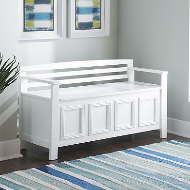 Linon Laredo Storage Bench