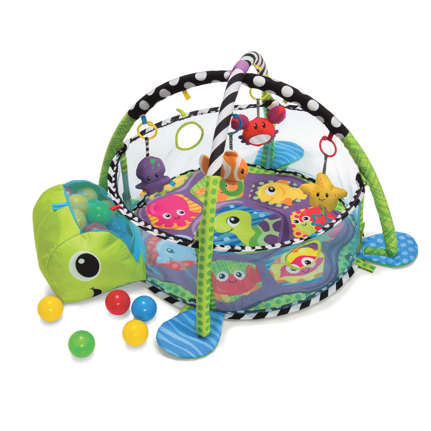 turtle baby play gym