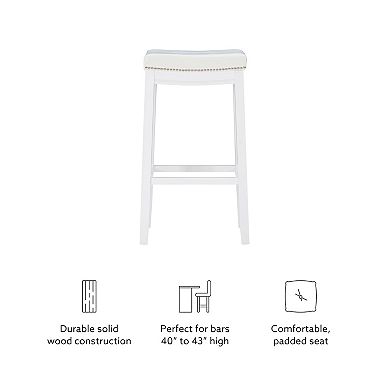 Linon Claridge Bar Stool