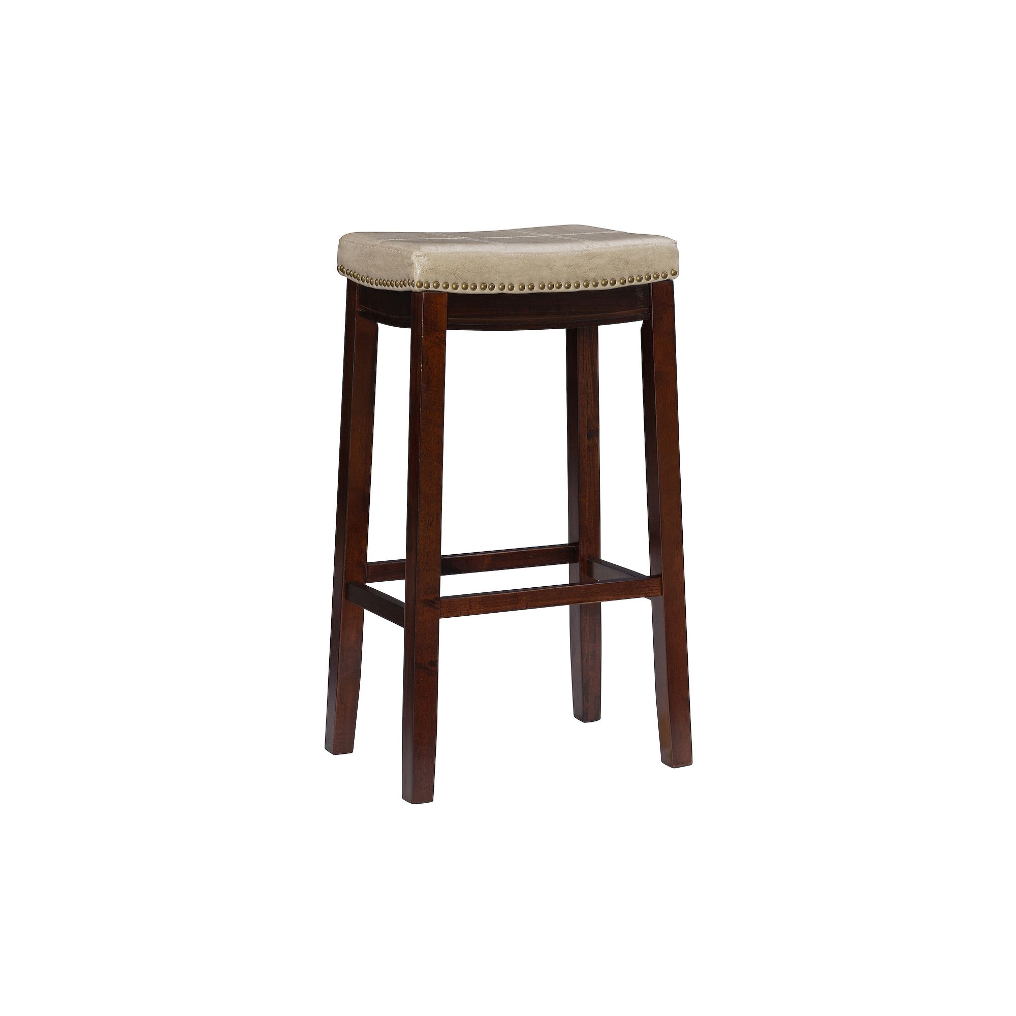 Linon Claridge Bar Stool, Jute