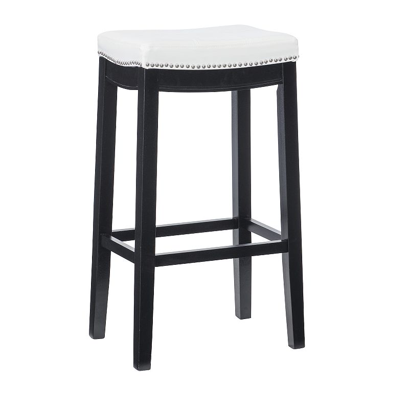Linon 30" Claridge Patches Bar Stool