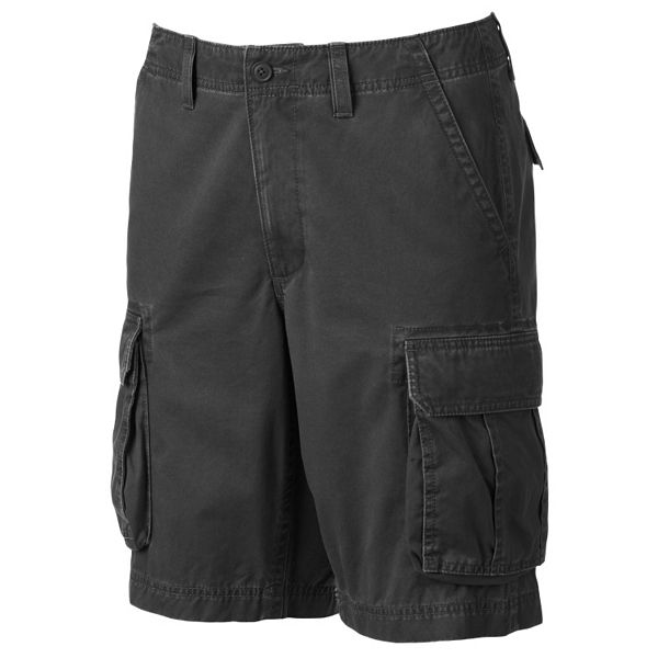 Sonoma Goods For Life® Solid Twill Cargo Shorts - Men