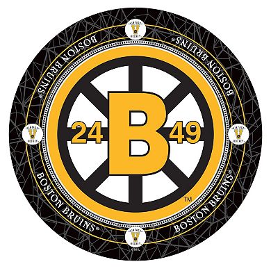 Boston Bruins Chrome Pub Table