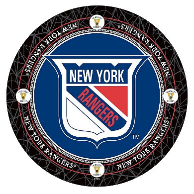 New York Rangers Chrome Pub Table