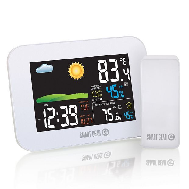 Smart Home Weather Station Wireless Indoor Outdoor for Salmon
