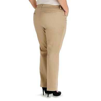 Plus Size Lee Maxwell Modern Fit Curvy Dress Pants