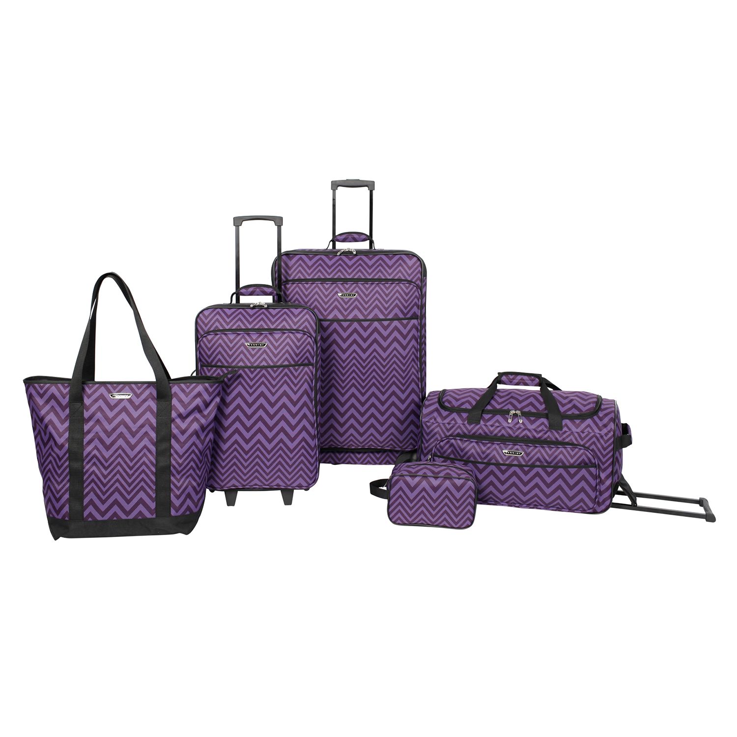 Kohls 5 piece luggage set online