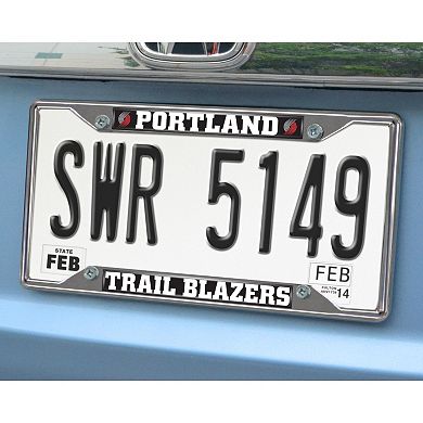 Portland Trail Blazers License Plate Frame