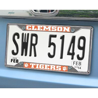 Clemson Tigers License Plate Frame