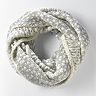 Simply Vera Vera Wang Sparkle and Fade Infinity Scarf