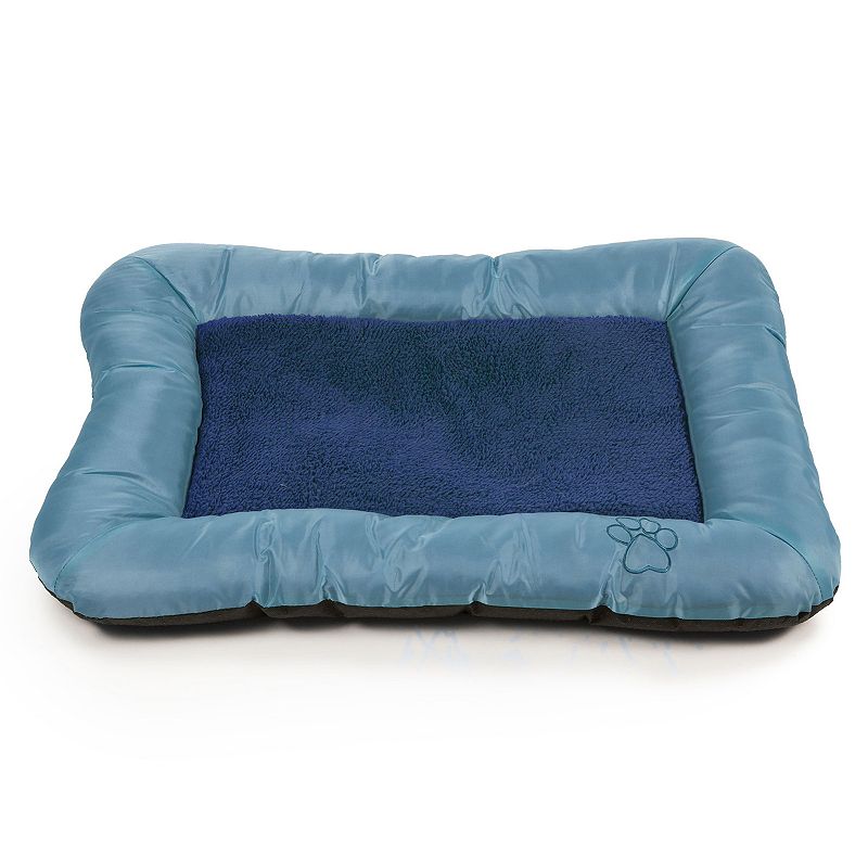 PAW Cozy Pet Crate Dog Bed - 30 x 46, Blue, XL
