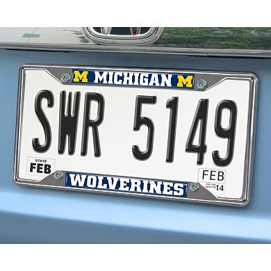 Michigan Wolverines License Plate Frame