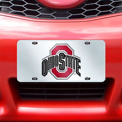 Ohio State Buckeyes Mirror-Style License Plate
