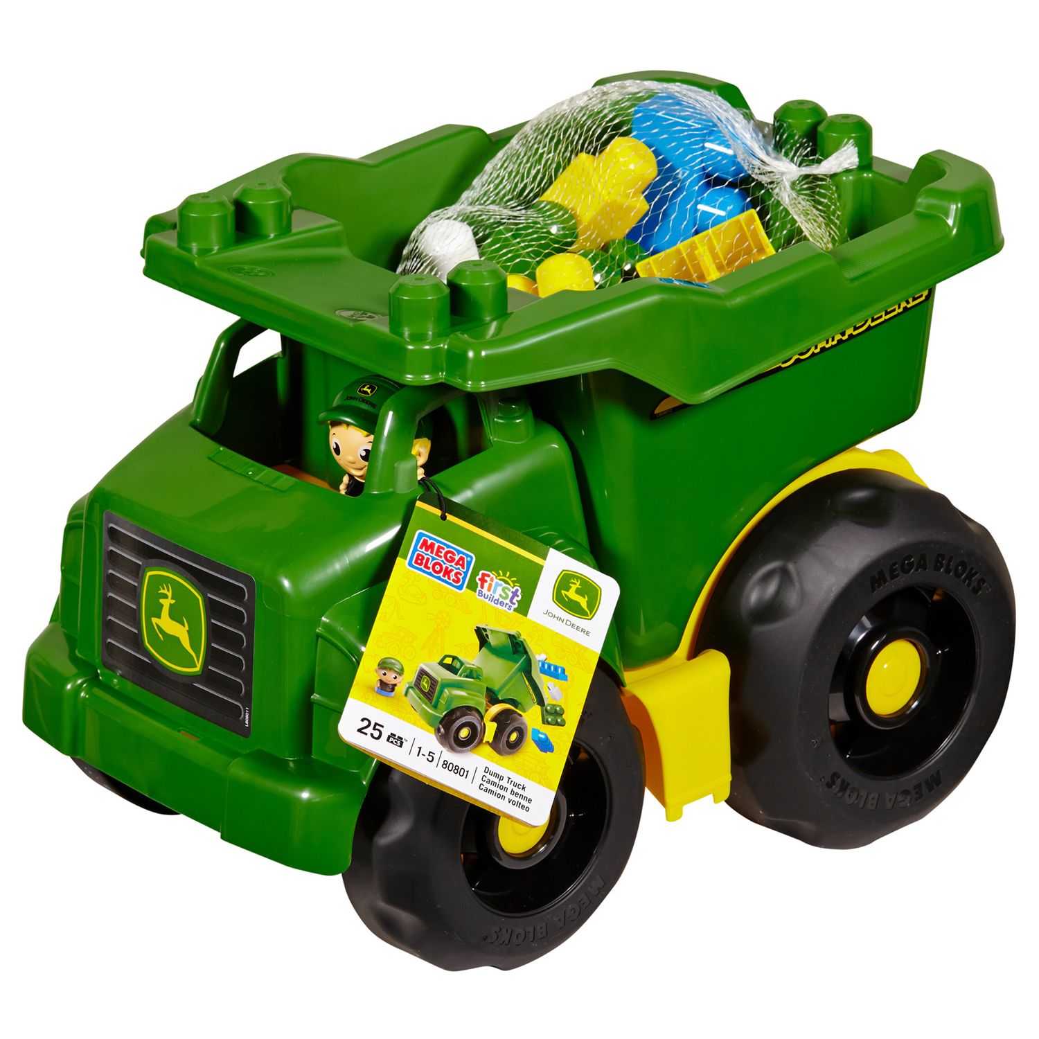 mega bloks first builders large dump truck