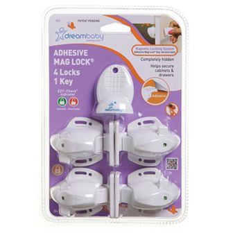 Dreambaby Mag Lock & Key Magnetic Lock Set