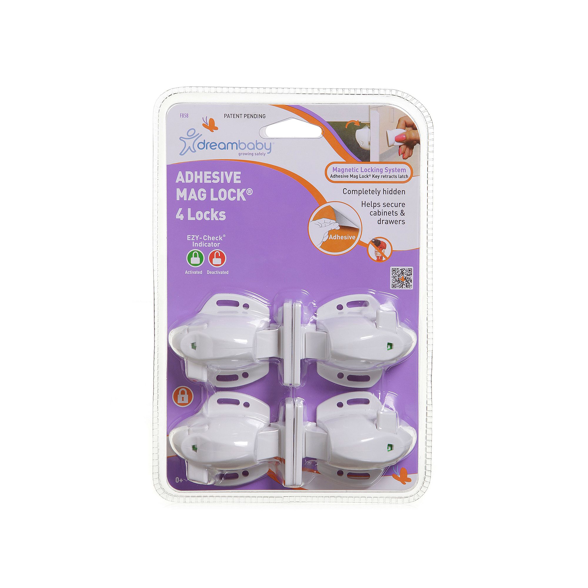 Dreambaby Mag Lock Magnetic Lock Set, Multicolor
