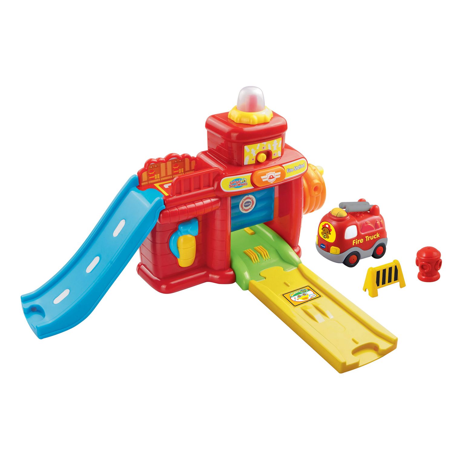 vtech fire truck track