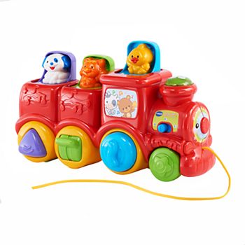 vtech roll and surprise animal train