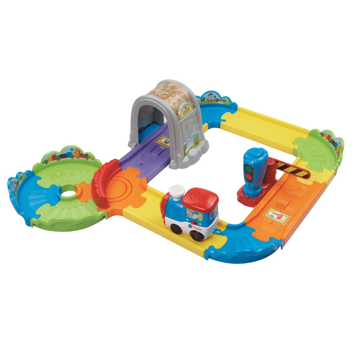 mickey mouse train set vtech