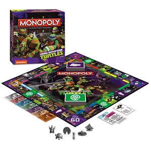 Teenage Mutant Ninja Turtles Monopoly Game by USAopoly