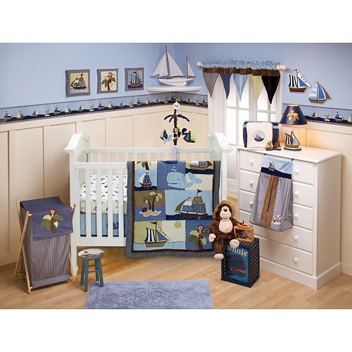 Nojo Ahoy Mate 9 Pc Crib Set