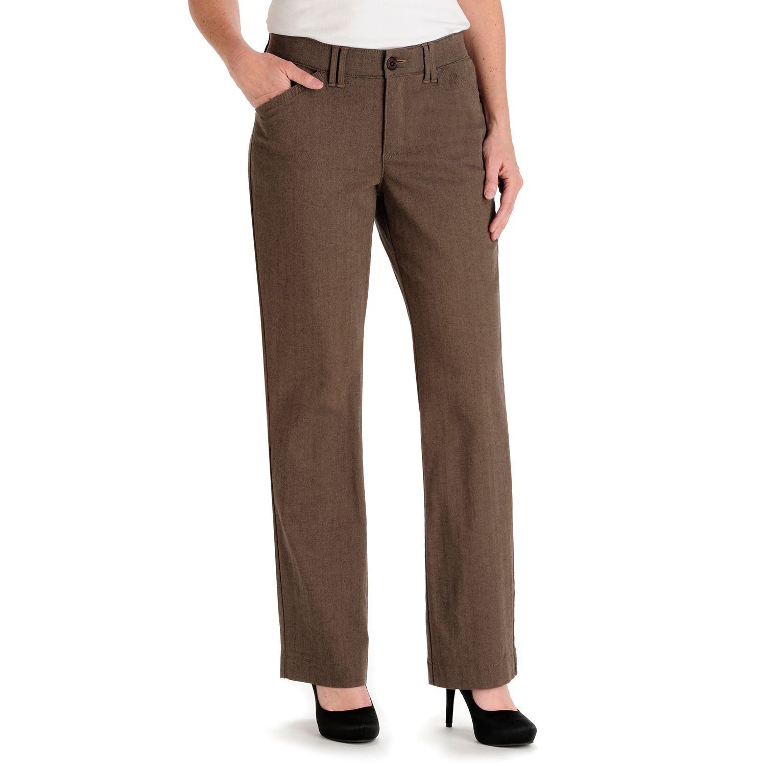 kohls lee womens pants